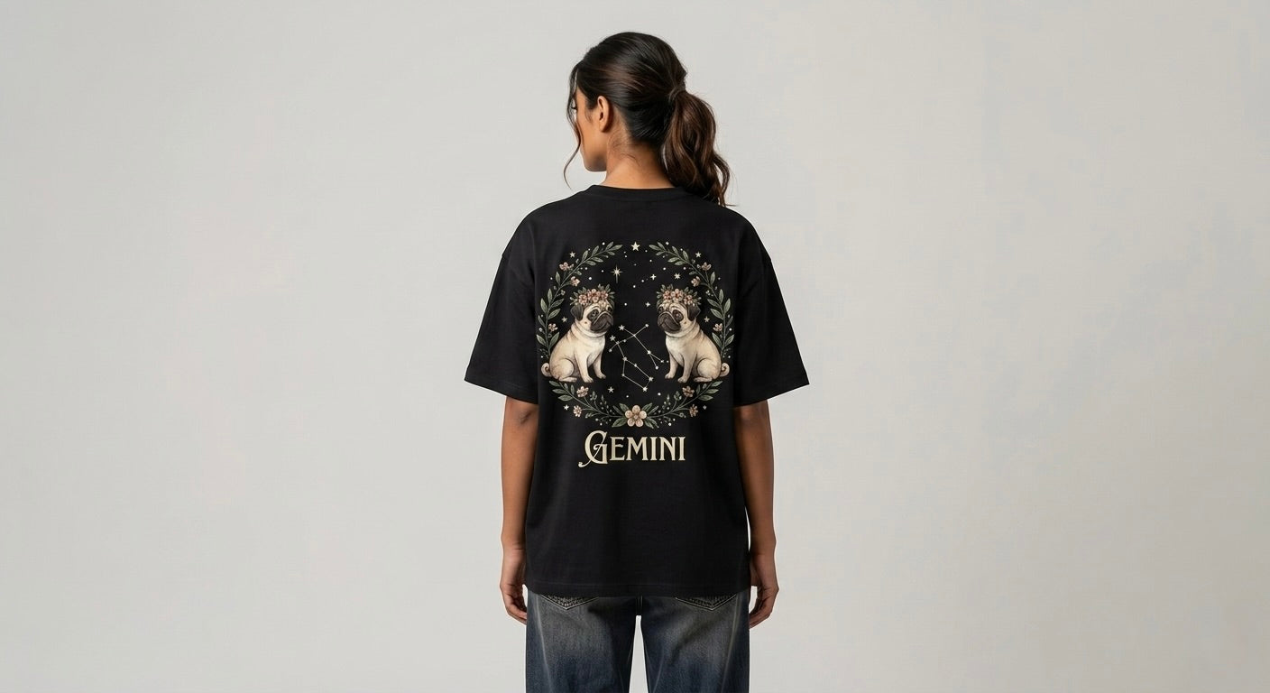 The Celestial Gemini Pug