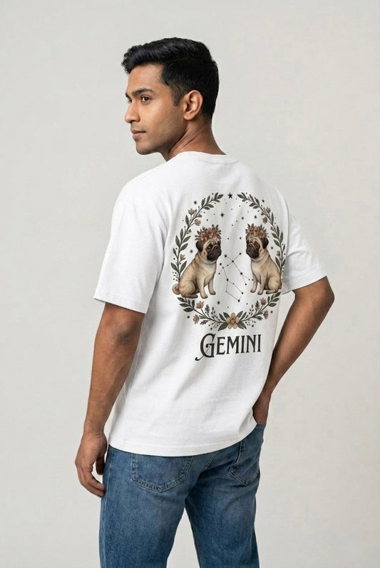 The Celestial Pug Oversized Tee