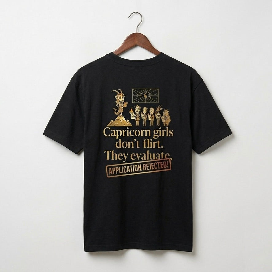 CAPRICORN GIRLS DON’T FLIRT TEE