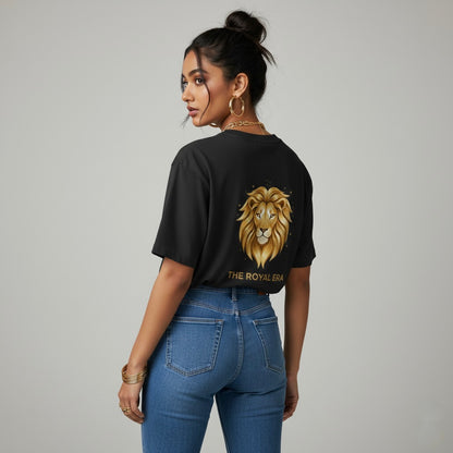 "The Royal Era" Gold Lion Premium Tee