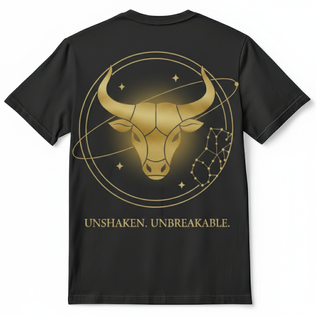 "Unbreakable" Taurus Gold Streetwear