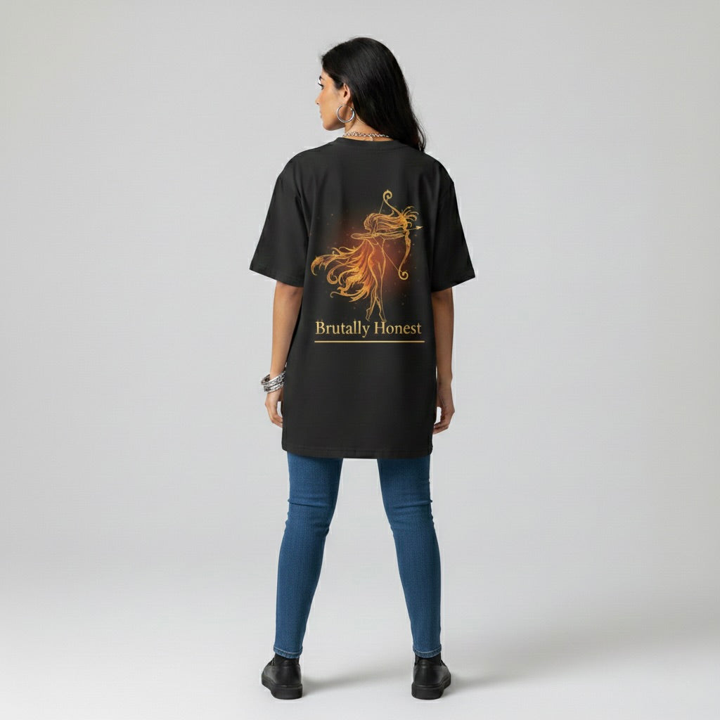 "Brutally Honest" Sagittarius Streetwear Tee