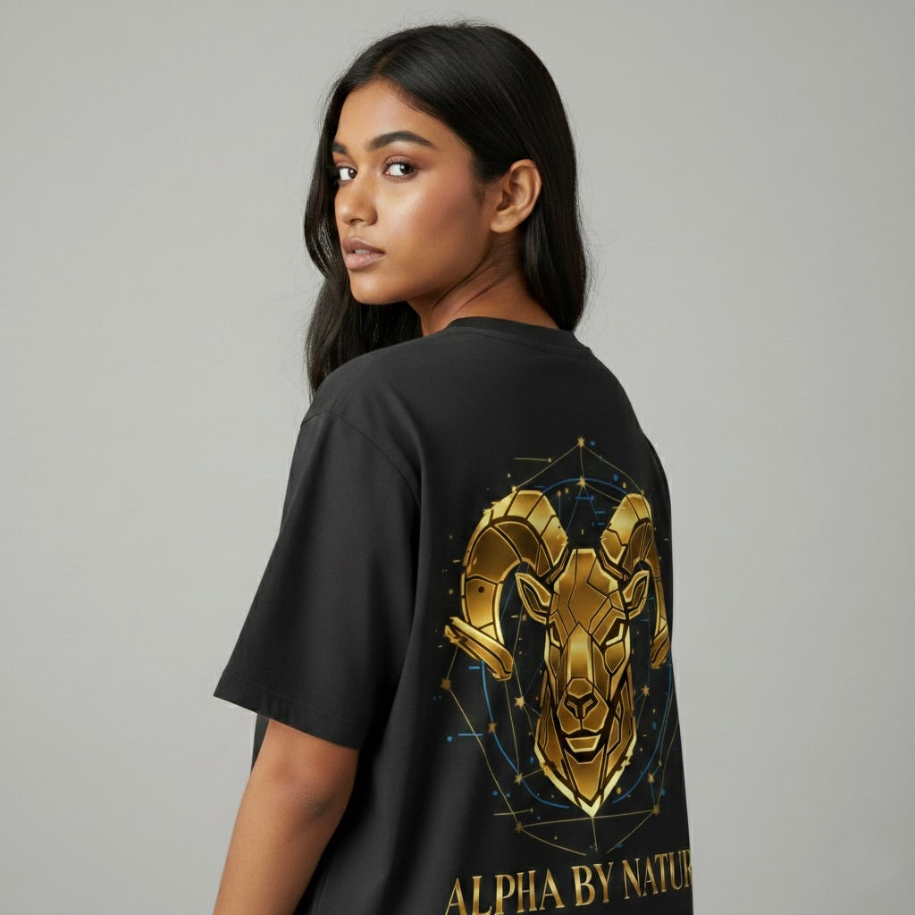 "Alpha By Nature" Aries Streetwear Tee