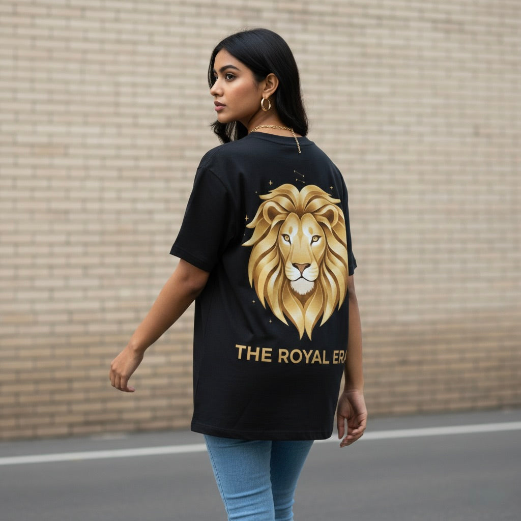 "The Royal Era" Gold Lion Premium Tee