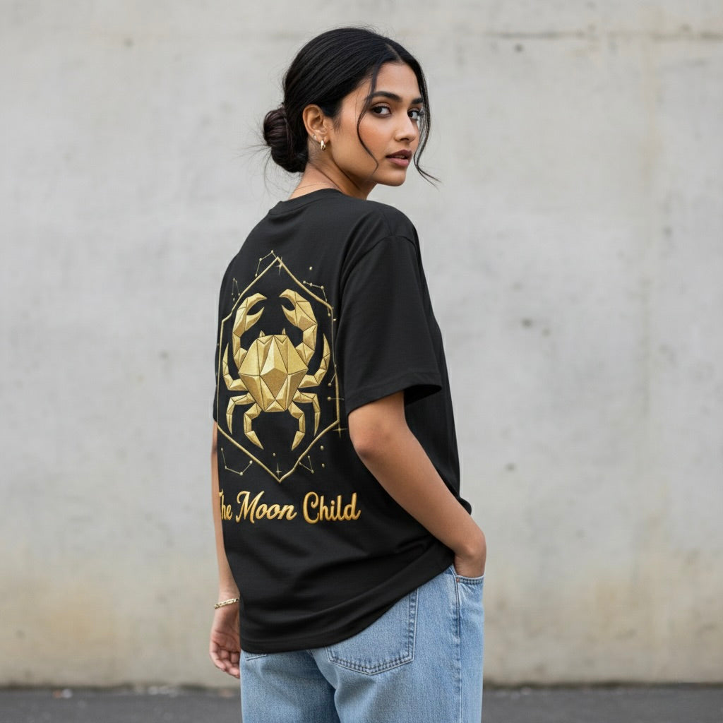 "The Moon Child" Geometric Cancer Streetwear