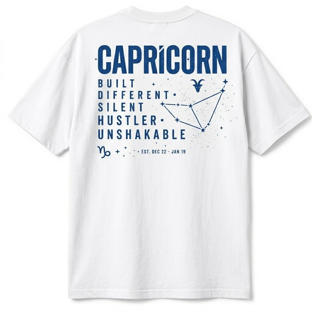 CAPRICORN – BUILT DIFFERENT TEE