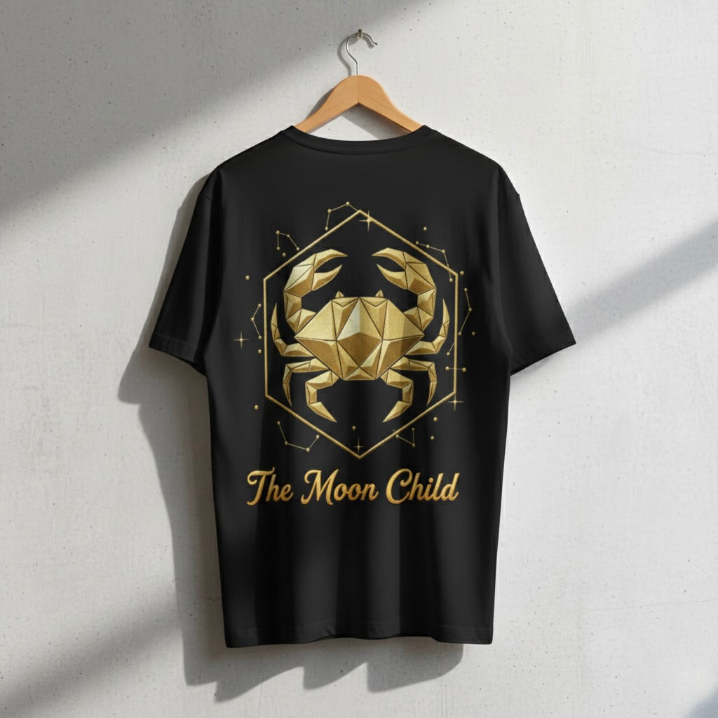 "The Moon Child" Geometric Cancer Streetwear