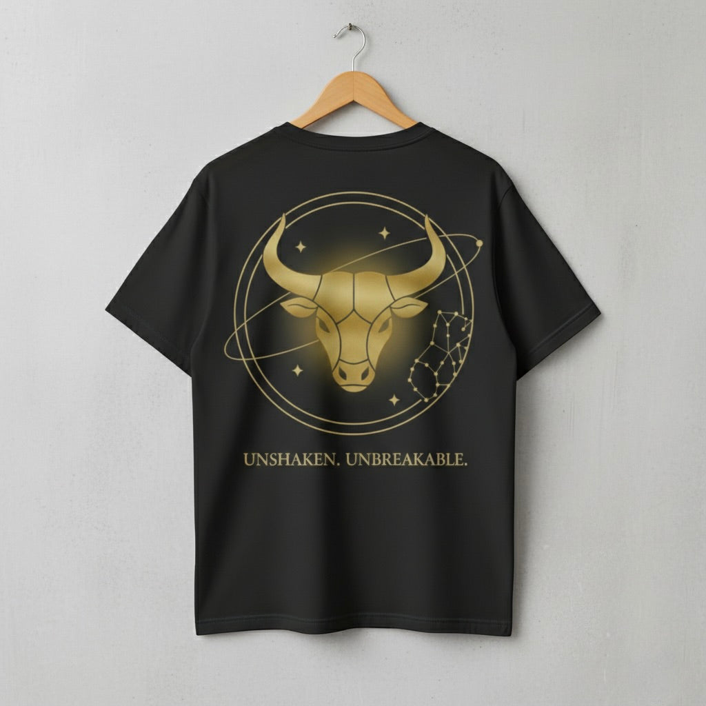 "Unbreakable" Taurus Gold Streetwear